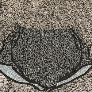 Calvin Klein Black and White Logo Shorts
